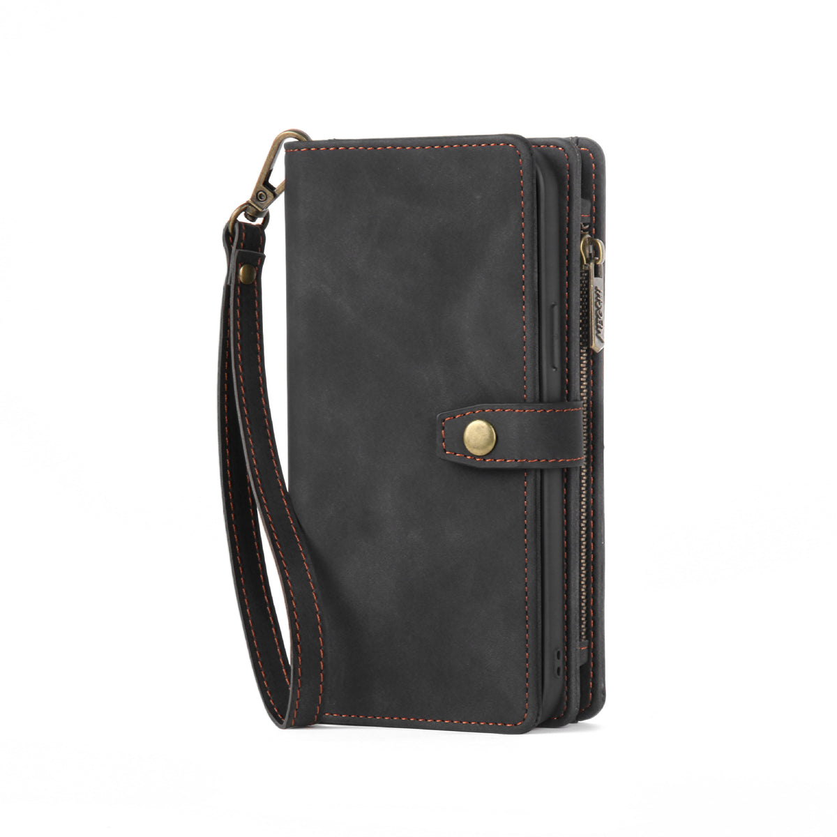Funda cartera multifunción en PU para iPhone