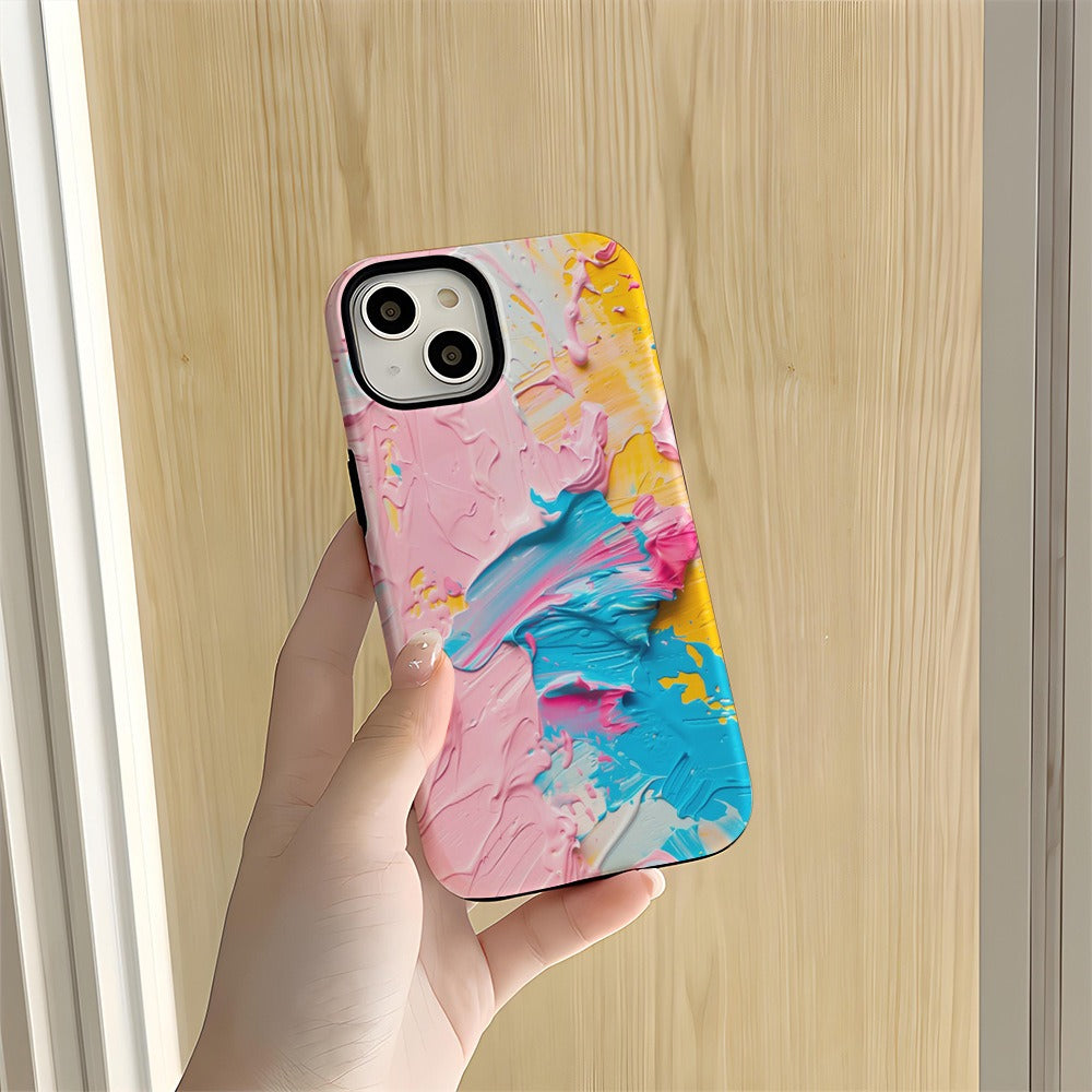 Funda rígida para iPhone con diseño pictórico 838/839