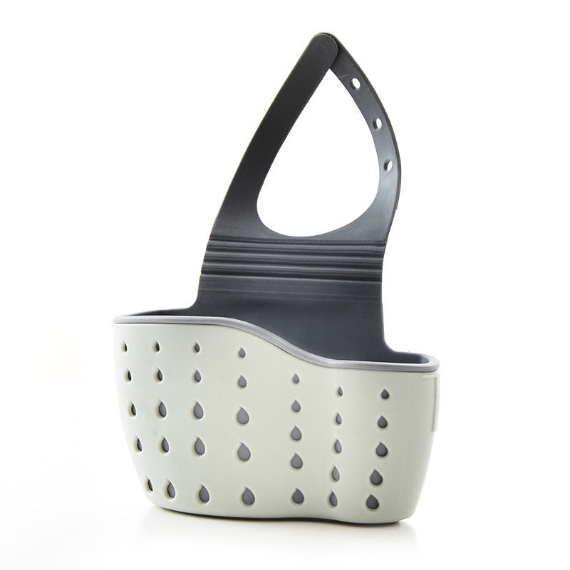 Cesta colgante ajustable para esponjas de fregadero