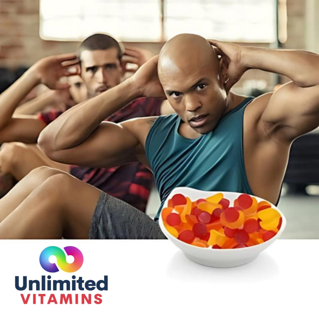 Multivitamínico para hombres en gomitas
