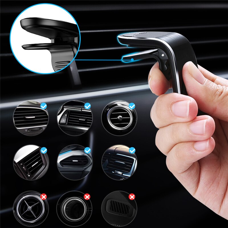 Soporte magnético para teléfono para automóvil