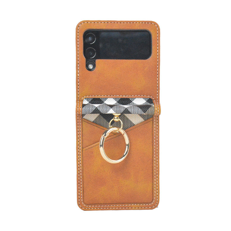 Funda tipo cartera en PU para teléfono plegable