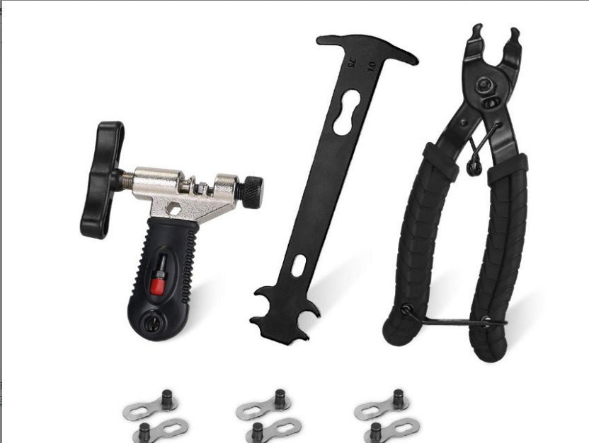 Herramientas para mantenimiento de cadenas de bicicleta