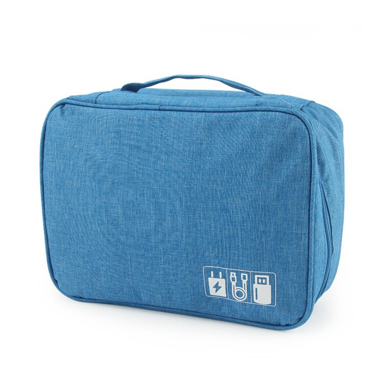 Estuche organizador de cables de 24,5 × 18 × 10 cm