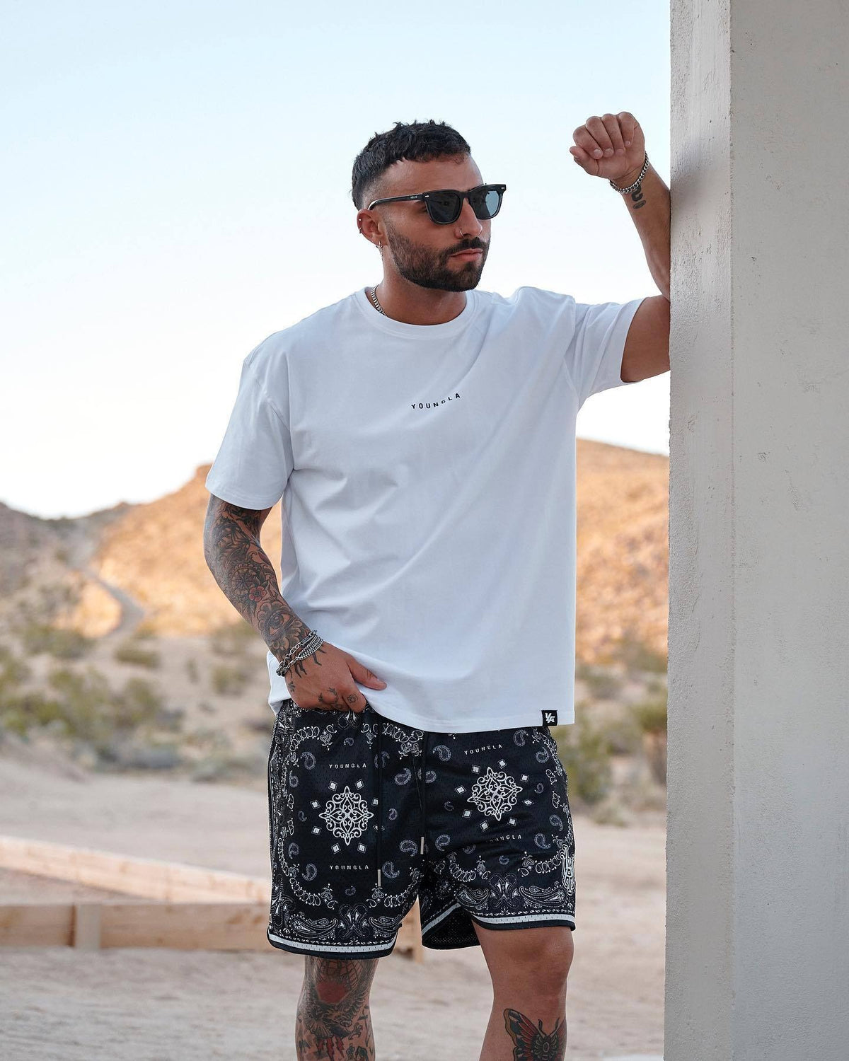 Shorts de poliéster para entrenamiento y baloncesto