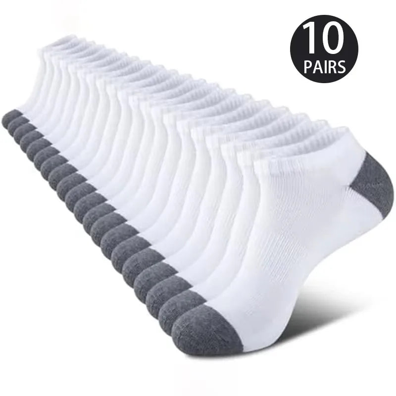 Paquete de calcetines bajos de poliéster y elastano
