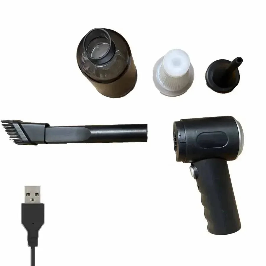 Aspiradora portátil recargable USB para automóvil y hogar