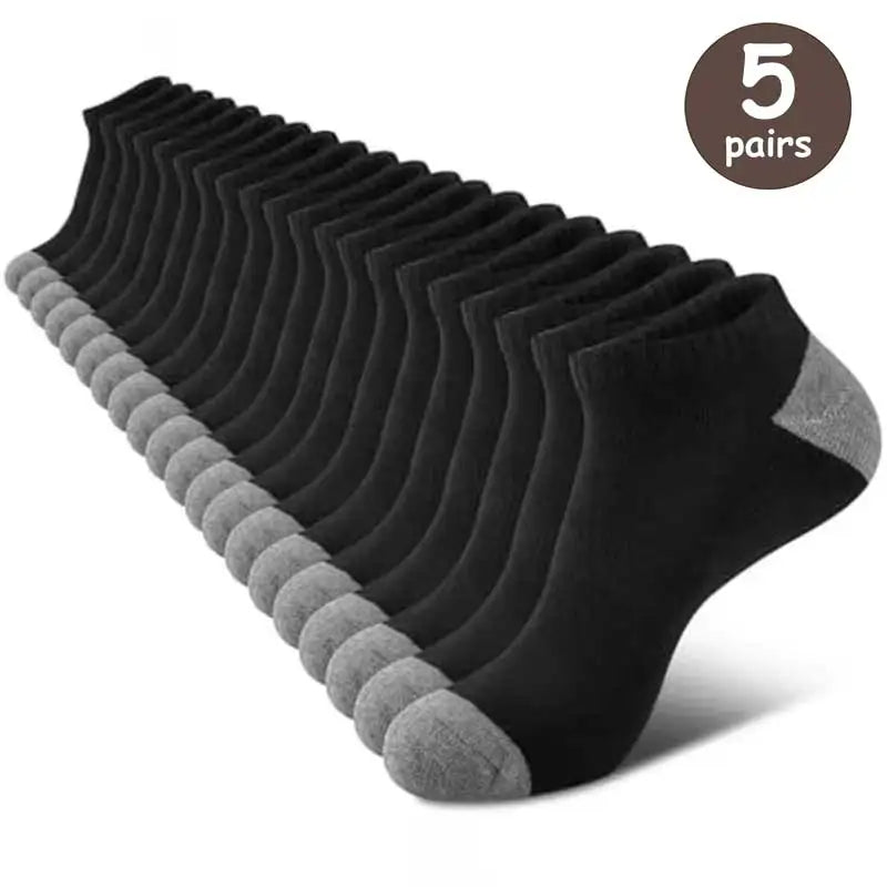 Paquete de calcetines bajos de poliéster y elastano