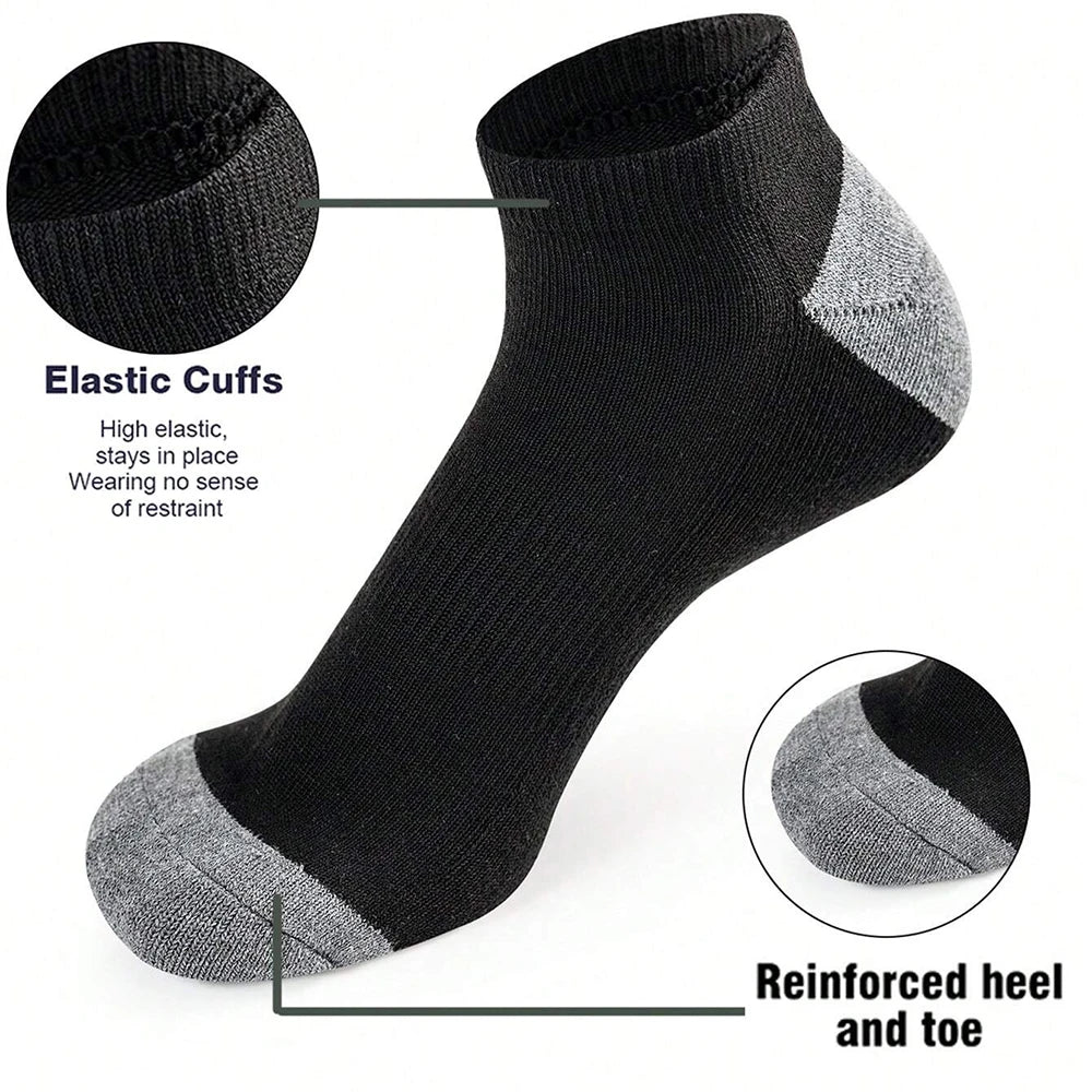 Paquete de calcetines bajos de poliéster y elastano